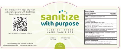 Sanitize With Purpose 6 Oz (Sanitize With Purpose 6 Oz)